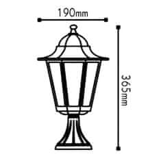 ACA ACA Lighting Garden lantern vonkajšie stojacie svietidlo HI6023R