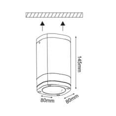 ACA ACA Lighting Garden stropné vonkajšie svietidlo LG2883G