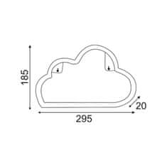 ACA ACA Lighting MRAK, 48 neónová LED lampička na batérie (3xAA)/USB, fialová, IP20, 29.5x2x18.5cm X04488316