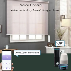Omnyx Chytrý motor pro ovládání okenních žaluzií - Tuya, ZigBee