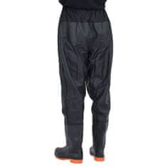 Vidaxl Waist Waders s čižmami čierna veľkosť 38