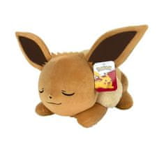 Jazwares Pokémon plyšák Eevee spiaci 45 cm