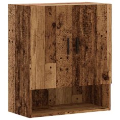 Vidaxl Nástenná skrinka Old Wood 60x31x70 cm Engineered Wood