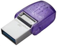 Kingston 256GB DataTraveler microDuo 3C 200MB/s dual USB-A + USB-C