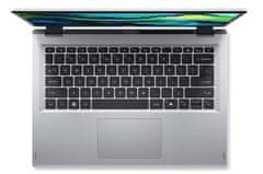 Acer Aspire Go 14 (AG14-31P-C9AR) 14" WUXGA /N100/8GB/512GB SSD M.2/Intel UHD/W11H, stříbrná