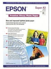 Epson Prem.Glossy Photo Paper, DIN A3+, 255g/m², 20listu C13S041316