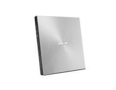 ASUS DVD ZenDrive SDRW-08U9M-U SILVER, External Slim DVD-RW, USB Type-C/Type-A, M-DISC