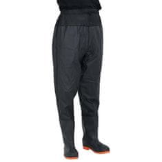 Vidaxl Waist Waders s čižmami čierna veľkosť 42