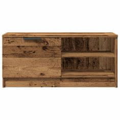 Vidaxl TV skrinka Old Wood 80x35x36,5 cm Engineered Wood