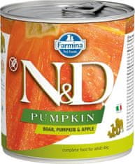 N&D Konzerva Dog Wild Boar, Pumkin & Apple 285g