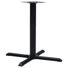 Vidaxl Bistro Table Noha Čierna 76x76x72 cm Liatina