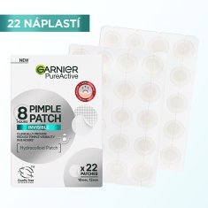 Garnier Hydrokoloidné náplasti na nedokonalosti pleti Pure Active (Pimple Patch) 22 ks