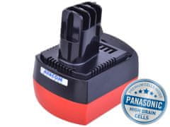 Avacom Batéria METABO BSZ 6.25473 Ni-MH 12V 3000mAh, články PANASONIC