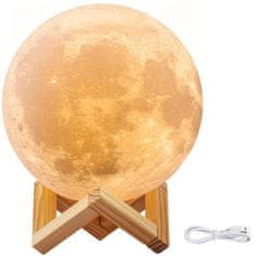 Verk  15845 3D Lampička mesiac Moon Light 8 cm