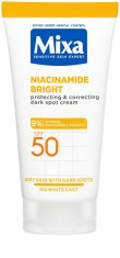 Mixa Ochranný a korekčný krém proti tmavým škvrnám SPF 50 Niacinamide Bright (Protecting & Correcting Dar