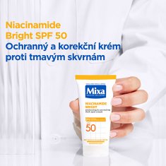 Mixa Ochranný a korekčný krém proti tmavým škvrnám SPF 50 Niacinamide Bright (Protecting & Correcting Dar