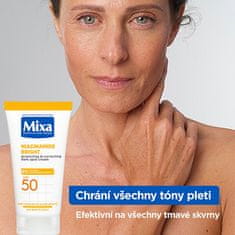 Mixa Ochranný a korekčný krém proti tmavým škvrnám SPF 50 Niacinamide Bright (Protecting & Correcting Dar