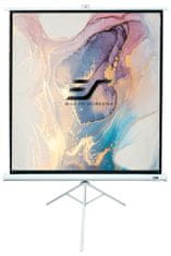 Elite Screens plátno mobilná trojnožka 71&quot; (180,3cm)/ 1:1/ 127×127cm/ gain 1.1/ case biely