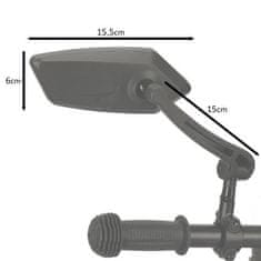 KIK KX4159 Zrkadlo na bicykel na riadidlá 2 ks