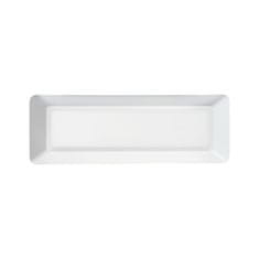 ACA ACA Lighting LED vonkajšie nástenné svietidlo hranaté biela 230V AC IP65 4W 3000K 290LM RA80 SLIM31NW