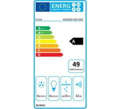 Elica Ostrovčekový odsávač pár IKONA LIGHT BL MAT/F/60