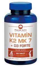 Vitamín K2 MK7 + D3 Forte 1000 IU 125 tabliet