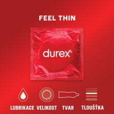 Durex kondómy Feel Thin 12 ks