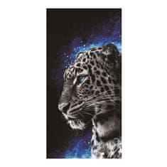 GORDON  H87 Plážová osuška rýchloschnúca z mikrovlákna, leopard, 100 x 180 cm