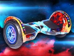 GORDON  G273 Hoverboard, Bluetooth, 100 kg, 350 W, Ice Fire