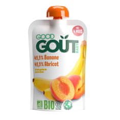 GOOD GOUT BIO Marhuľa s banánom 120 g