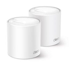 TP-LINK Deco X50(2-pack) - AX3000 Wi-Fi 6 Mesh systém na pokrytie celej domácnosti - HomeShield - (2-pack)