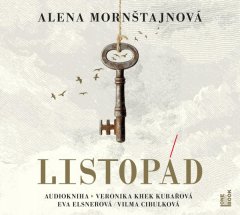 Alena Mornštajnová: Listopád - CDmp3 (Čte Veronika Khek Kubařová, Eva Elsnerová, Vilma Cibulková)