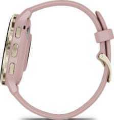 Garmin Inteligentné hodinky Venu 3S, Cream Gold/Dust Rose Silicon band