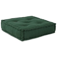 Vidaxl Modular Pouffe Green 70x70x36 Látka