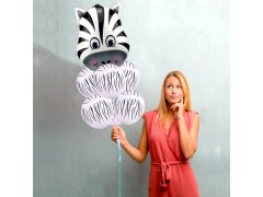 Veselé balóniky - zebra