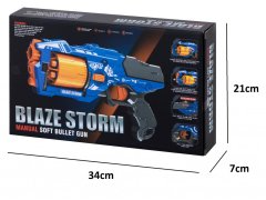 KIK KX6585 Detská pištoľ Blaze Storm + 20 nábojov