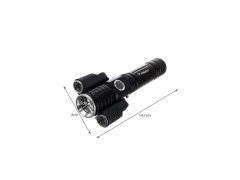 Trizand 18369 Svítilna T6 2 LED CREE XPE ZOOM