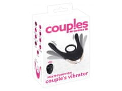 Silikónový multifunkčný párový vibrátor na diaľkové ovládanie Couples Choice Multi-function