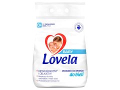 Lovela Baby hypoalergénny prací prášok na bielu bielizeň 2,7 kg (27 praní)