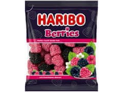 Haribo Berries želé s príchuťou malina a černica 175g