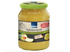 Edeka Jablkový kompót bez pridaného cukru 365g