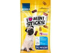 Edeka I love Ministicks, malé žuvacie pochúťky 60 g