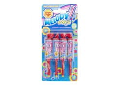 Chupa Chups Melody Pops Strawberry lízanky 4 ks 60g