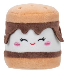 SQUISHMALLOWS Micromallows 4Pack - Žaba, Chobotnica, Lev, S&#39;more