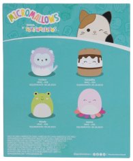 SQUISHMALLOWS Micromallows 4Pack - Žaba, Chobotnica, Lev, S&#39;more