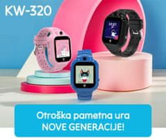 Forever Chytré hodinky pre deti Kids See Me! 3 KW-320 4G/LTE, GPS, WiFi, modré