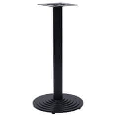 Vidaxl Bistro Table Noha Čierna Ø43x72 cm Liatina