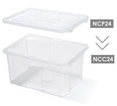 Prosperplast Plastový úložný box bez veka 24" CARGOBOX