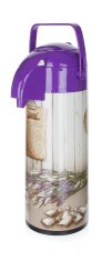 Banquet Termoska s pumpou CULINARIA LAVENDER 1,9 l, OK