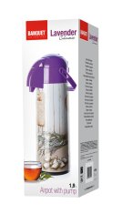 Banquet Termoska s pumpou CULINARIA LAVENDER 1,9 l, OK